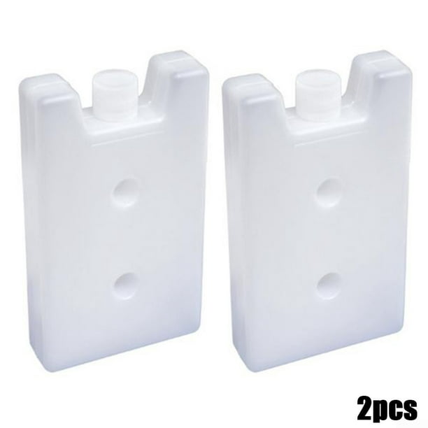 2pcs Reusable Ice Pack Freezer Bag Ice Block Lunch Box Cooler Refreezable